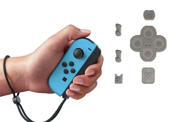 Nintendo Switch Sol Joy-Con İç Lastik Takımı NS Left Button Rubber Pad - Resim 2
