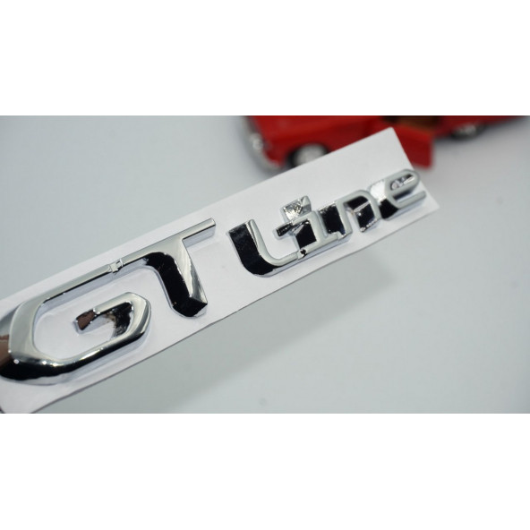 Peugeot 2008 GT Line Çamurluk Yanı Yeni Versiyon Metal Yazı Logo ürün görseli 1