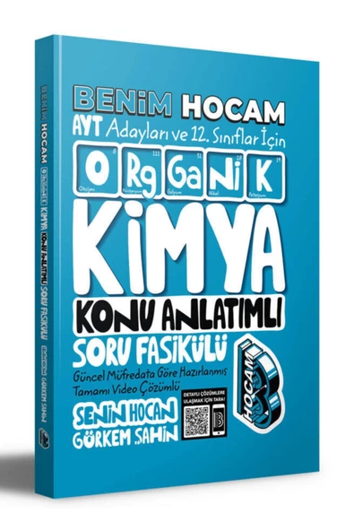 Ayt Ve 12. Sınıflar Için Organik Kimya Konu Anlatımlı Soru Fasikülü ürün görseli 1