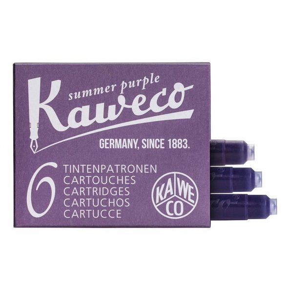 KAWECO DOLMAKALEM KARTUSU  MOR 6LI KISA ürün görseli 1