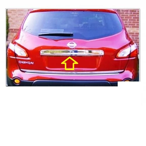Nissan Qashqai Krom Bagaj Çıtası P.Çelik (Sensörlü) 2010-2014 ürün görseli 1