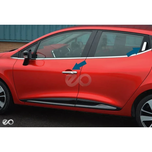 Renault Clio 4 Hb Krom Kapı Kolu 4 Kapı 2012-2018 P.çelik ürün görseli 1