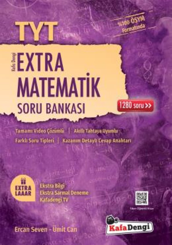 Kafadengi Tyt Matematik Extra Soru Bankası 2023 ürün görseli 1