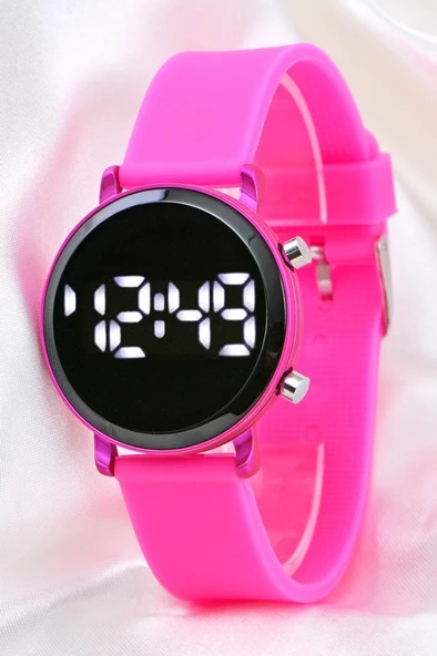 Pinkoli Pembe Led Büyük Kız Çocuk Kol Saati ST-304123 ürün görseli 1