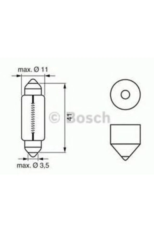 Ampül 12v Eco 10w-2010 W - Sv8,5-8 Marka ürün görseli 1