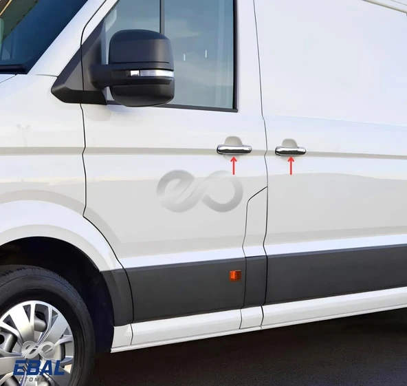 VW Crafter Krom Kapı Kolu 4 Kapı 2018 ve üzeri P.ÇELİK - Resim 3