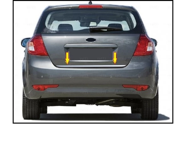 Kia Ceed Krom Bagaj Alt Çıtası  2006-2012 Arası Paslanmaz Çelik ürün görseli 1