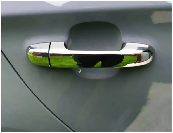 Hyundai i30 Krom Kapı Kolu 4 Kapı 2006-2011 P.Çelik SENSÖRLÜ - Resim 2