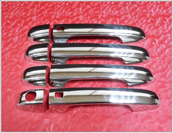 Hyundai i30 Krom Kapı Kolu 4 Kapı 2006-2011 P.Çelik SENSÖRLÜ - Resim 3