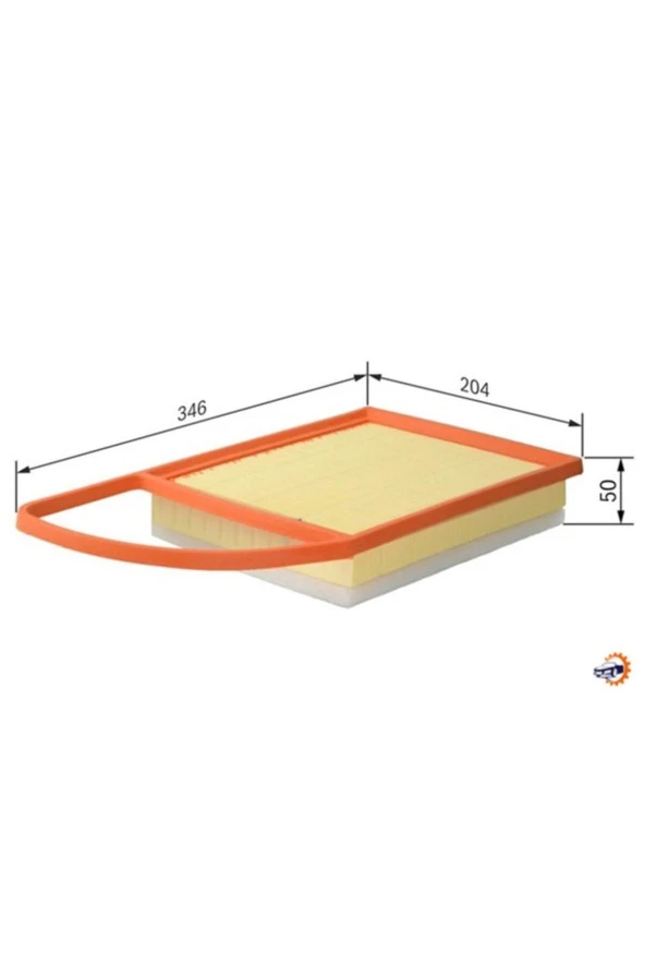 Hava Filtresi Partner-berlıngo 10 P206-p207-p308 07 C3-c4-c5 10 1.6hdı F026400220 ürün görseli 1