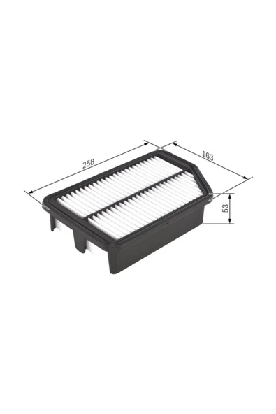 Bosch F026400228 Hava Filtresi Elantra 1.8-i30 1.4-1.6-ix35 1.6-2.0-1.7 Crdi 11 Ceed 1.4-1. ürün görseli 1