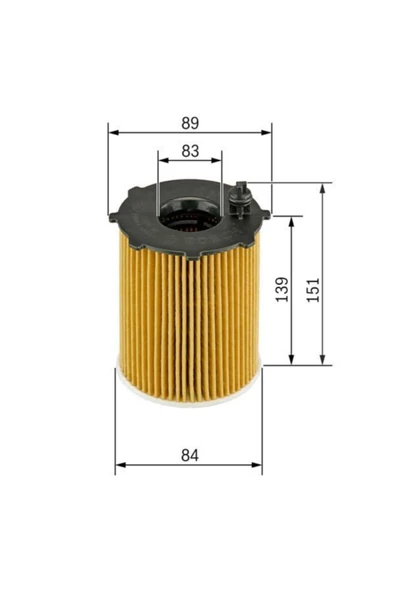 Bos-1457429307 Yağ Filtresi 407 2004 - 2.7 V6 Hdi 607 2... ürün görseli 1