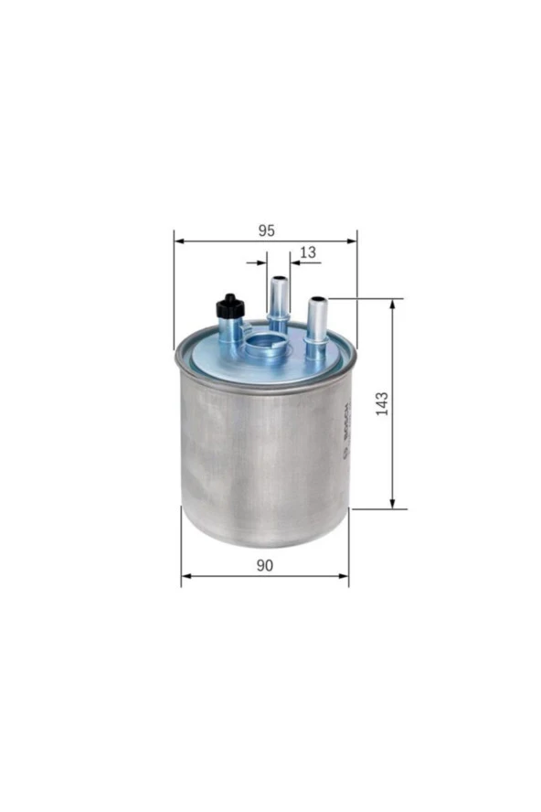 Bosch F026402081 Yakıt Filtresi Kng-lgn Iıı-twng 1.5dcı 08- -lgn 3.0dcı 08- Su Sensör Yuval ürün görseli 1