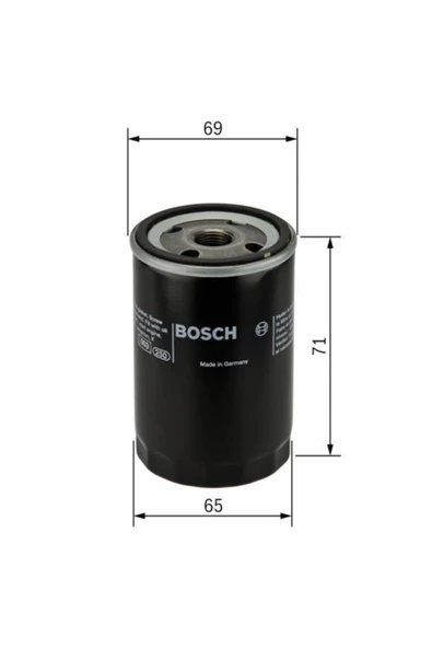 Bosch F026407001 Yağ Filtresi ürün görseli 1