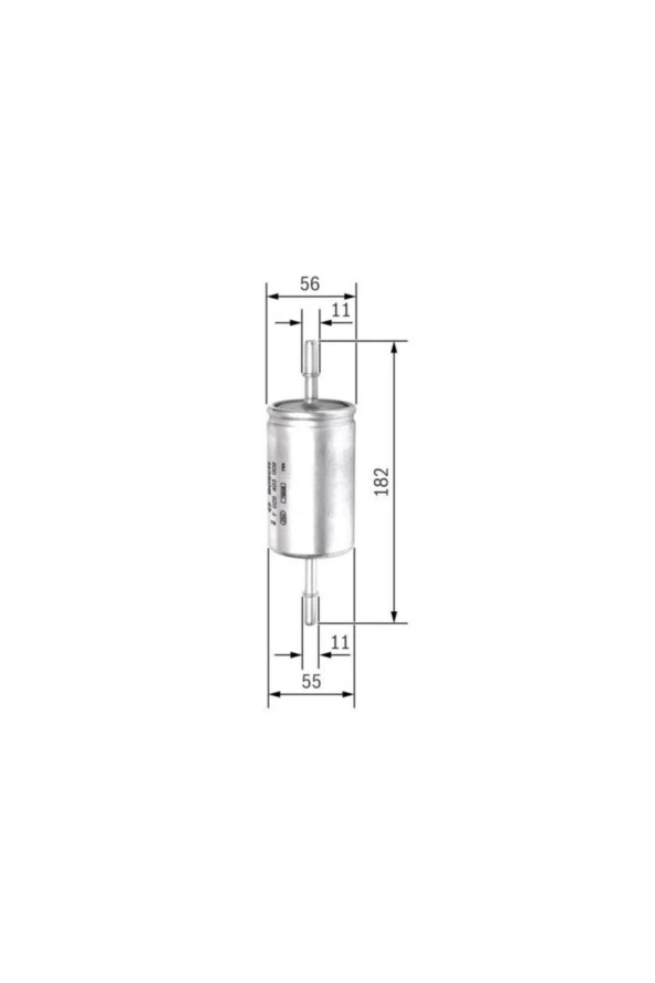 Bosch F026403009 Yakıt Filtresi Focus 1.4-1.6 1.8 16v-2.0 16v-st170-rs 98-04-2.0 12 Cmax 1. ürün görseli 1