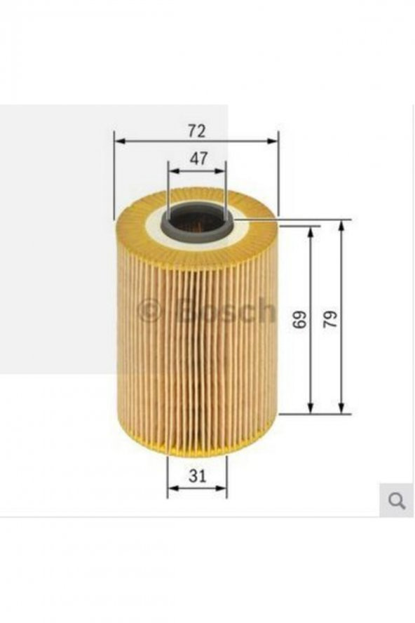 Yağ Filtresi Bmw 1 Seri 2004-2011(e87) Marka ürün görseli 1