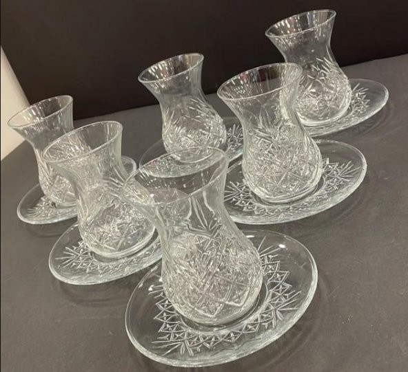 Paşabahçe 96992 Timeless 12 Parça 6 Kişilik Çay Seti - Resim 2