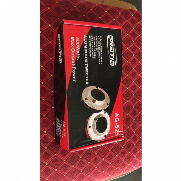 GRATIA AG525 10 CM TWEETER 10 cm İki adet ürün görseli 1