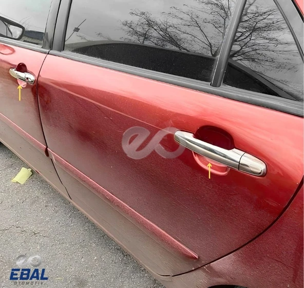 Toyota Rav 4 Krom Kapı Kolu 4 Kapı 2006-2012 Arası P.Çelik - Resim 3
