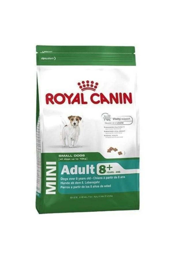 Royal Canin Mini Adult 8+ Mini Irk 8 Yaş Üstü Yetişkin Köpek Maması 2 Kg ürün görseli 1
