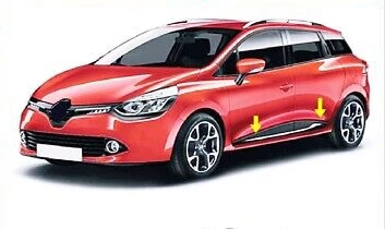 Renault Clio 4 GRANDTOUR Krom Yan Kapı Çıtası 4 kapı P.ÇELİK 2012 ürün görseli 1