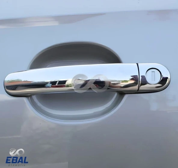 VW Polo Krom Kapı Kolu Seti 4 kapı 2008-2017 Arası P. Çelik - Resim 3