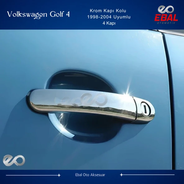 Vw Golf 4 Krom Kapı Kolu 4 Kapı 1998-2004 Arası P.çelik - Resim 3