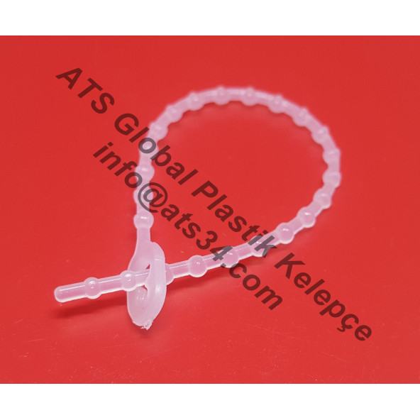 Boncuk Kablo Bağı Plastik Kelepçe 3,5X165 500 Adet ürün görseli 1