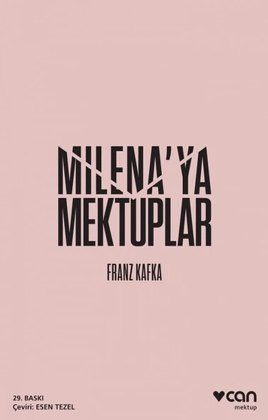 Can Yayınlar Franz Kafkaı Milena'ya Mektuplar ürün görseli 1
