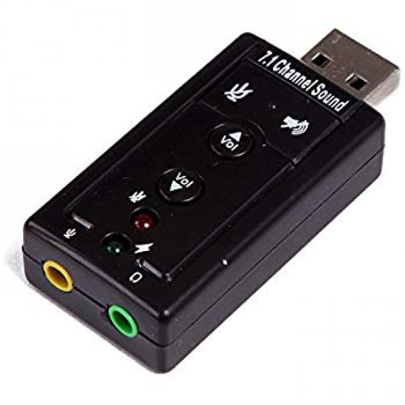 USB 2.0 Ayarlı Ses Kartı ürün görseli 1