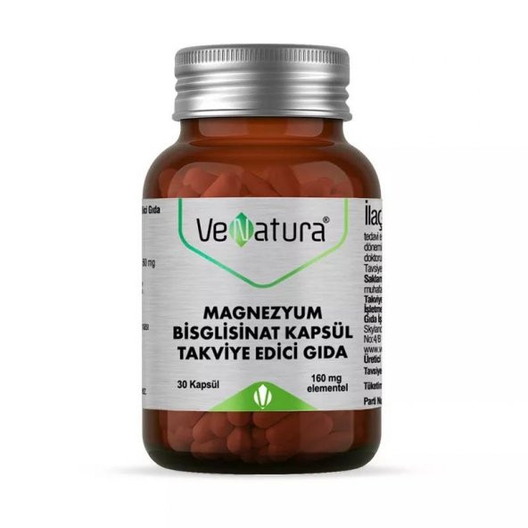VeNatura Magnezyum Bisglisinat 30 Kapsül ürün görseli 1