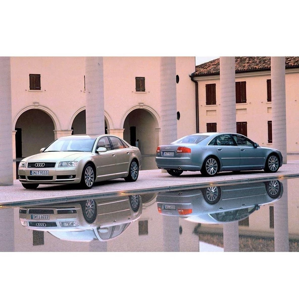 Audi A8 2004-2007 Korna Takımı 4E0951209E 4E0951210E - Resim 2