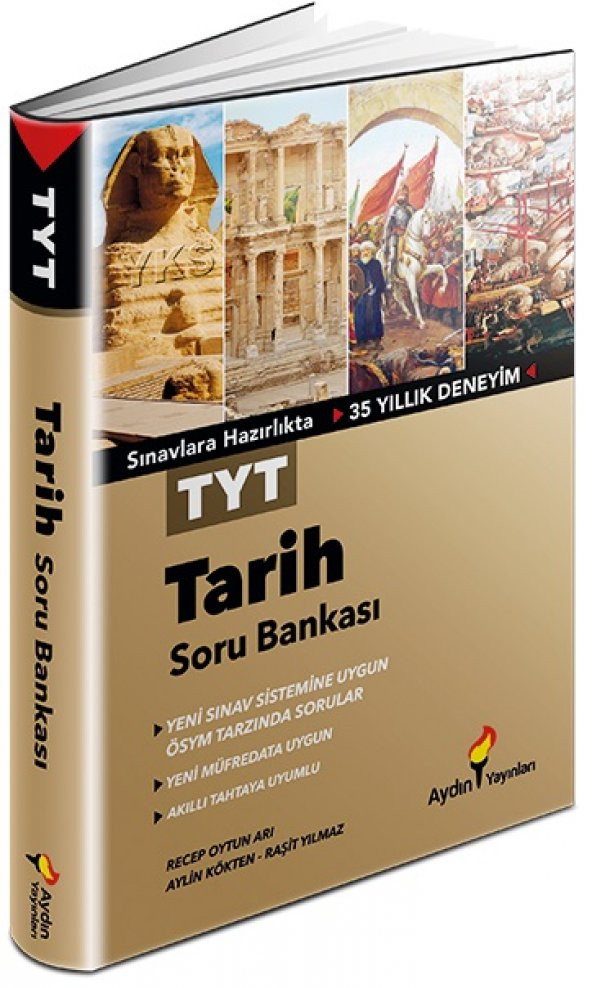 Aydın Tyt Tarih Soru Bankası 2023 ürün görseli 1