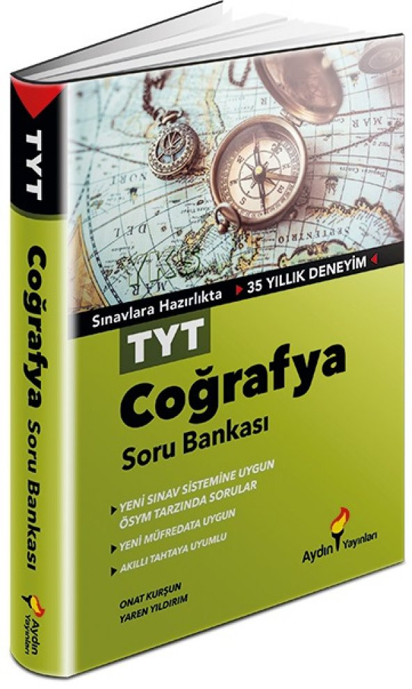 Aydın Tyt Coğrafya Soru Bankası 2023 ürün görseli 1