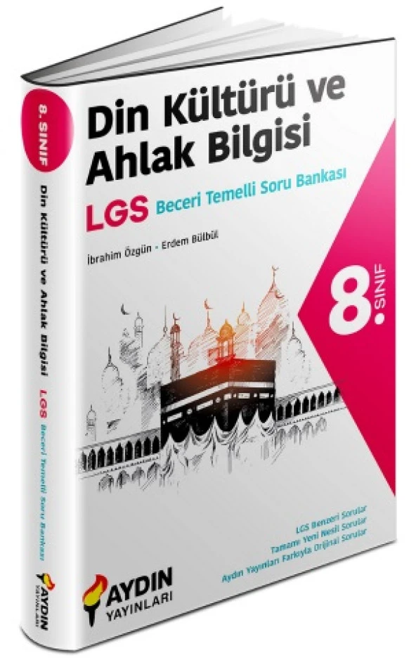 Aydın 2024 8. Sınıf Din Kültürü Beceri Temelli Soru Bankası ürün görseli 1