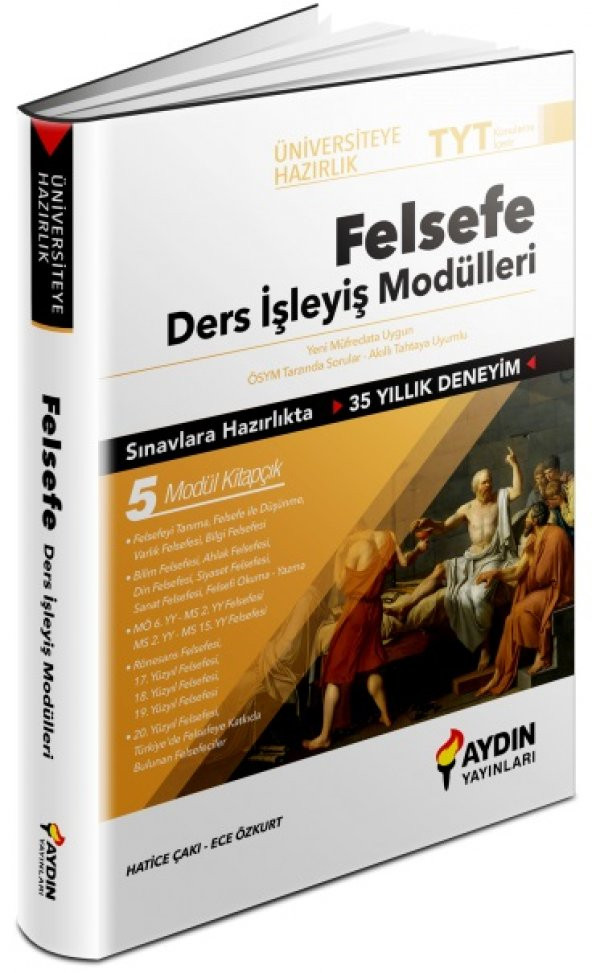 Aydın Tyt Felsefe Ders İşleyiş Modülleri 2023 ürün görseli 1