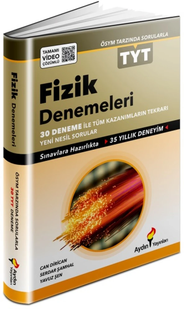 Aydın 2024 Tyt Fizik 30 Deneme ürün görseli 1