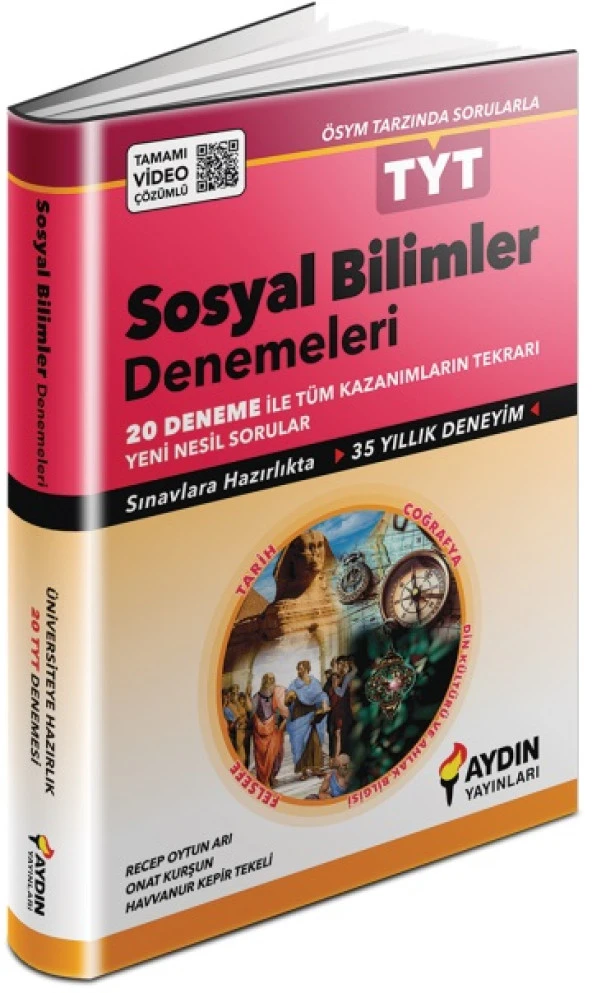 Aydın 2024 Tyt Sosyal Bilimler 20 Deneme ürün görseli 1