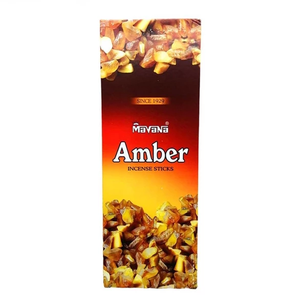 Mavana Amber Kokulu Tütsü 20 Çubuk ürün görseli 1
