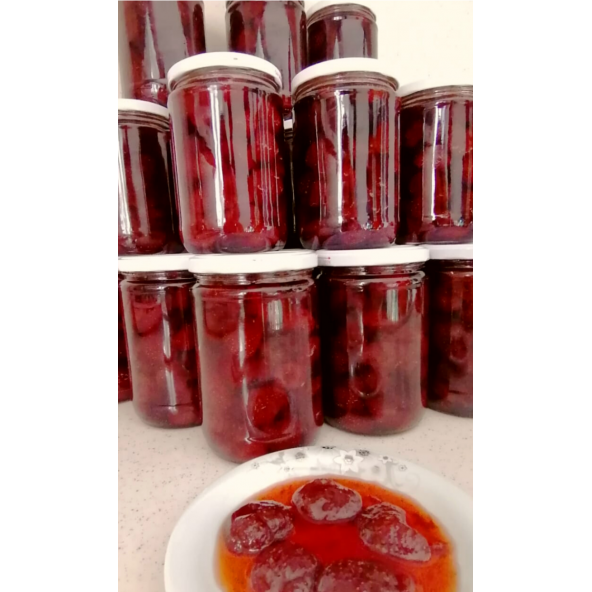 Çilek reçeli (850 gr) - Resim 2