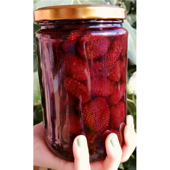 Çilek reçeli (850 gr) - Resim 3