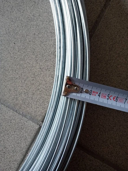 2,5 mm Kalınlık 2 Kg Galvaniz Kaplı Tel ürün görseli 1