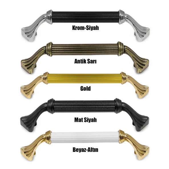 Konak Çekmece Dolap Kapak Kulpu Kulbu 96 mm Metal Kulp ürün görseli 1