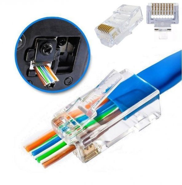 EZ Network Seti Pense+Plug+Test Cihazı+Kablo Soyucu - Resim 2