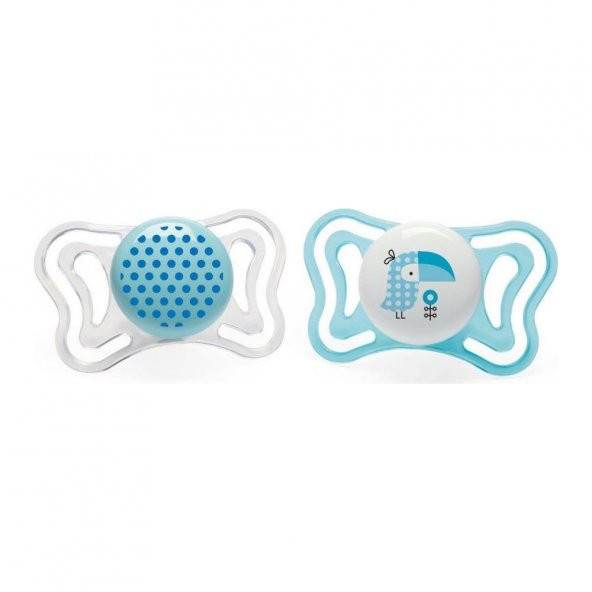 Chicco Pyhsio Light Silikon Emzik 2li 2-6 Ay ürün görseli 1