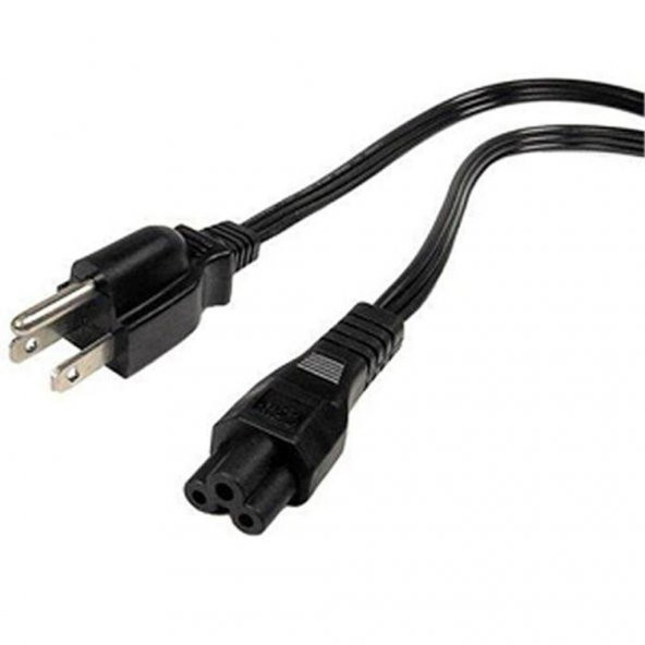 Amerikan Fişli Notebook Adaptör Power Kablosu - 90 cm ürün görseli 1