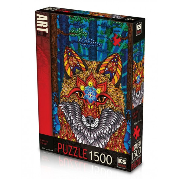 KS Games  Elektrik Ormanı 1500 Parça Puzzle ürün görseli 1