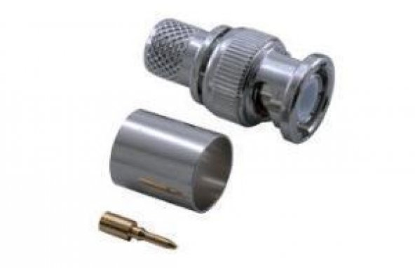 BNC Erkek Sıkmalı Konnektör - RG-213 Tipi ürün görseli 1