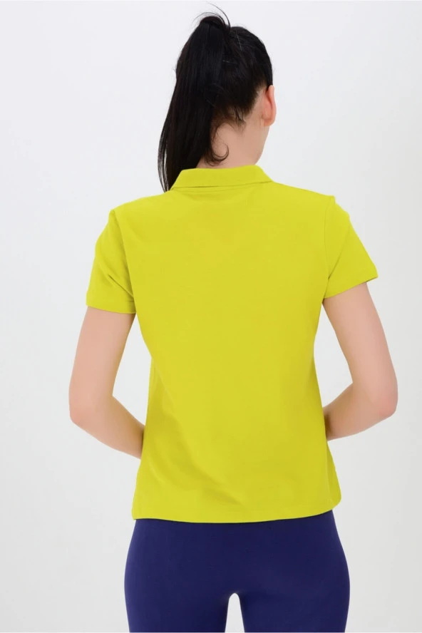 Tryon Verona Kadın Pamuklu Yeşil Polo T-Shirt ürün görseli 1