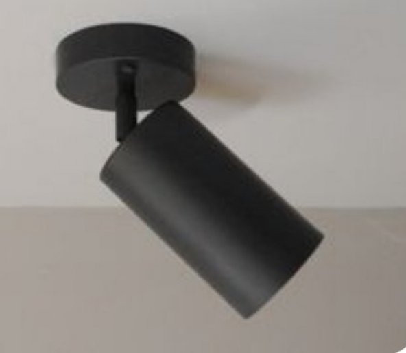 MYLİGHTS  LED HAREKETLİ APLİK TEKLİ AVİZE SPOT SİYAH GÜN IŞIĞI LEDLİ ürün görseli 1